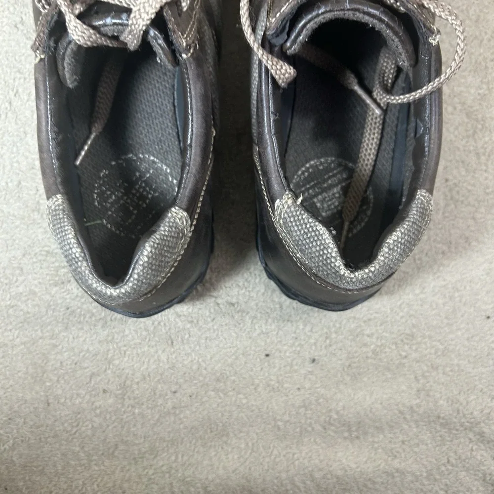 Skechers Men's Size 7.5 M Brown Leather Casual Oxford Shoes SN 60562